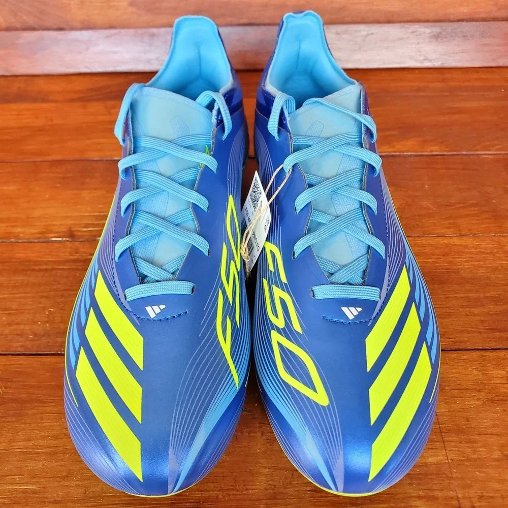 Adidas F50 Messi Pro Soccer Cleats‎ FG Men 10 Blue JQ7953 New